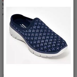 Skechers Easy Going Rhinestone Knit Mules‎